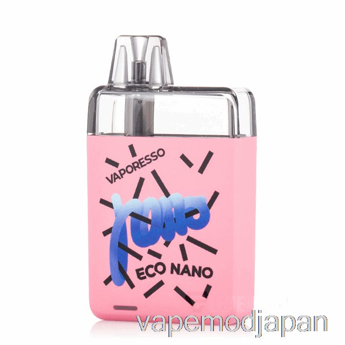 VAPE JAPAN ヴェポレッソ エコ ナノ ポッド システム ピーチピンク